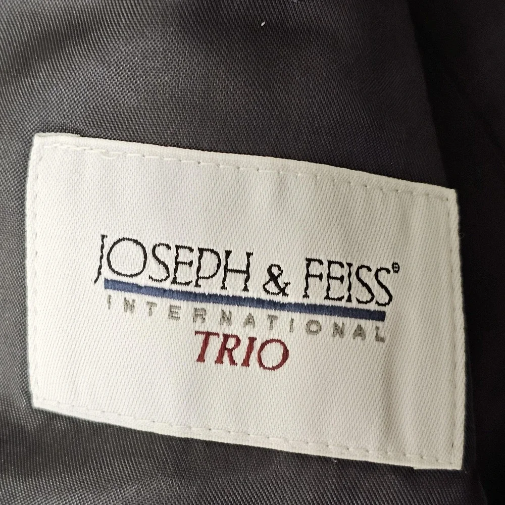 Joseph & Feiss Blazer Mens 46 Regular Wool‎ Two Button Sport Coat Notch Lapel